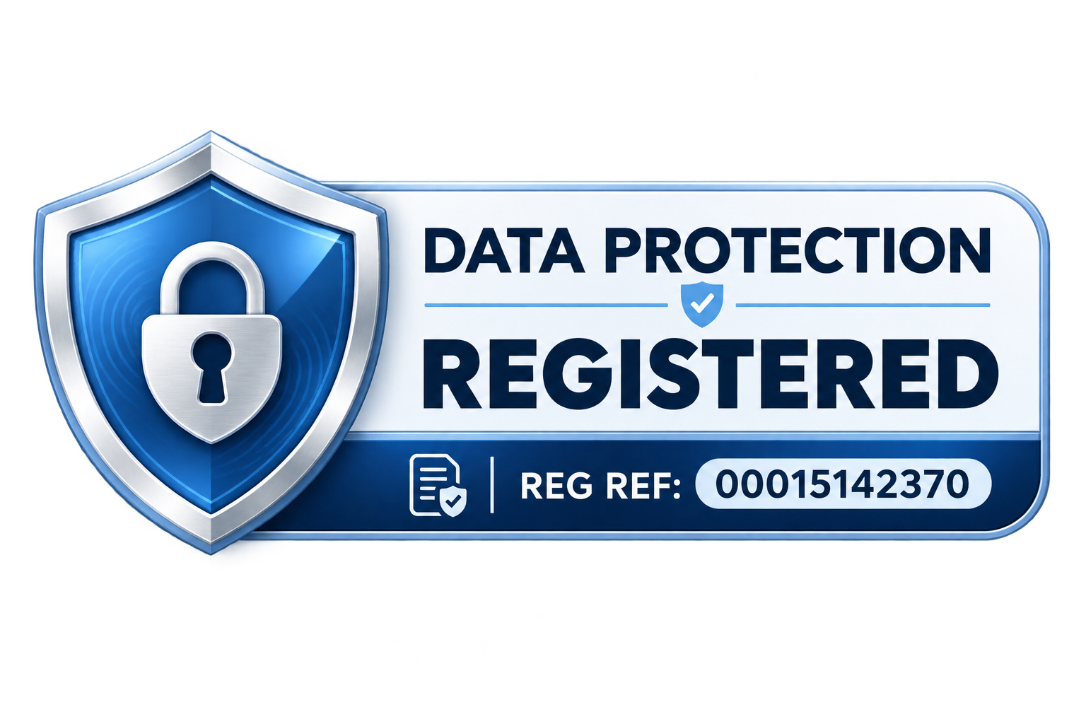 Data protection registration badge